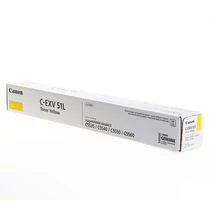 Canon C-EXV51L (Y) (0487C002AA) [26K] Eredeti toner