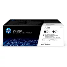 HP 83X (CF283XD) (Bk) [2x2,2k] eredeti toner duplacsomag