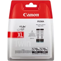 Canon PGI-570XL BK eredeti 2db-os fekete patron csomag