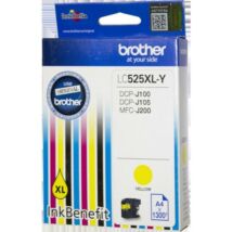 Brother LC525XL Y eredeti tintapatron