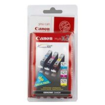 Canon CLI-521 C,M,Y eredeti tintapatron csomag