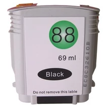 HP 88 XL (C9396A) (BK) kompatibilis tintapatron /Ezprint/