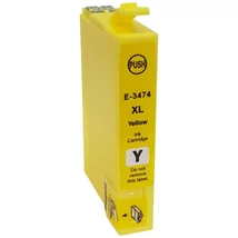 Epson T3474 (Y) kompatibilis tintapatron /Ezprint/