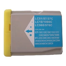 Brother LC970/LC1000C (22 ml) kompatibilis tintapatron /Lepkés CN/