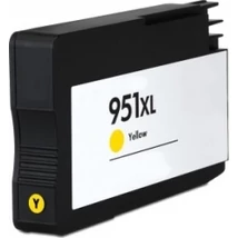HP 951XL (CN048AE) (Y) (27 ml) (CHIP-es) kompatibilis tintapatron /Lepkés CN/