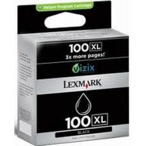 Lexmark 100 XL (BK) (14N1068) eredeti tintapatron