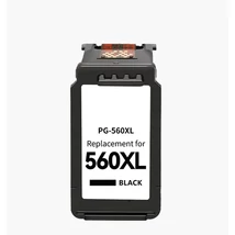 Canon PG-560XL (BK) (22 ml) kompatibilis tintapatron /Lepkés CN/