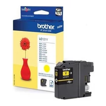 Brother LC121Y sárga eredeti tintapatron