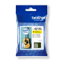 Brother LC-421XL (Y) eredeti tintapatron
