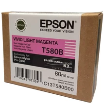 Epson T580B (C13T580B00) VLM (80ml) Eredeti tintapatron