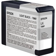 Epson T5807 (C13T580700) LBK (80ml) Eredeti tintapatron