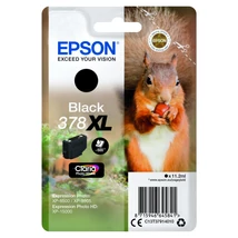 Epson 378XL (T3791) (C13T37914010) BK (11,2ml) Eredeti tintapatron