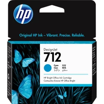 HP 712 (3ED67A) (C) (29ML) eredeti tintapatron