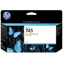 HP 745 (F9J96A) (Y) [130ml] eredeti tintapatron