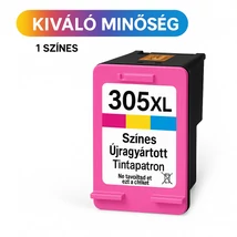 Utángyártott HP 305XL (3YM63AE) (CMY) (18ml)  tintapatron /Lepkés CN/