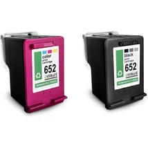HP 652XL (BK+CMY) (F6V25/F6V24) kompatibilis tintapatron multipack /Lepkés CN/