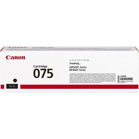 Canon CRG-075 (BK) [1,4k] Eredeti Toner