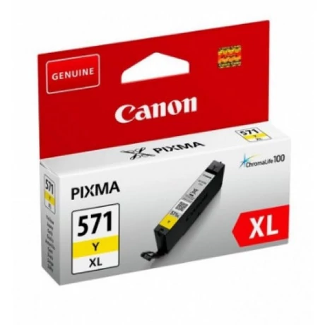 Canon CLI-571XL (Y) (11 ml) eredeti tintapatron