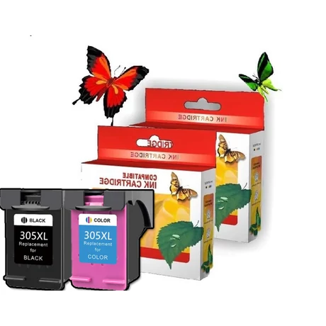 LEGNAGYOBB! HP 305XL (BK+CMY) (38ml) kompatibilis tintapatron multipack /Lepkés CN/