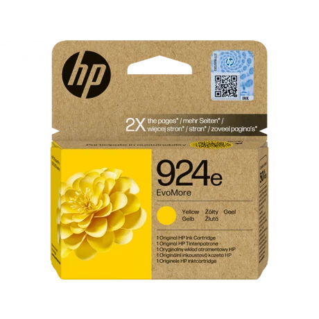 HP 924E Y (4K0U9NE) eredeti tintapatron 