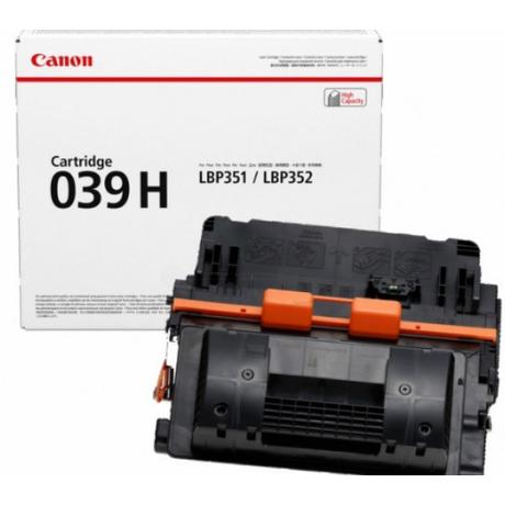 Canon CRG-039H (BK)  [25k] eredeti toner