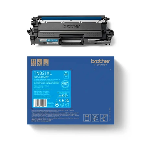 Brother TN-821XLC [9k] eredeti toner