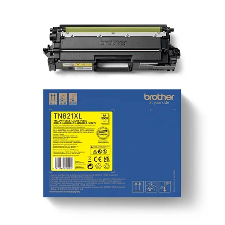 Brother TN-821XLY [9k] eredeti toner