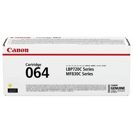 Canon CRG-064 (Y) [5k] eredeti toner