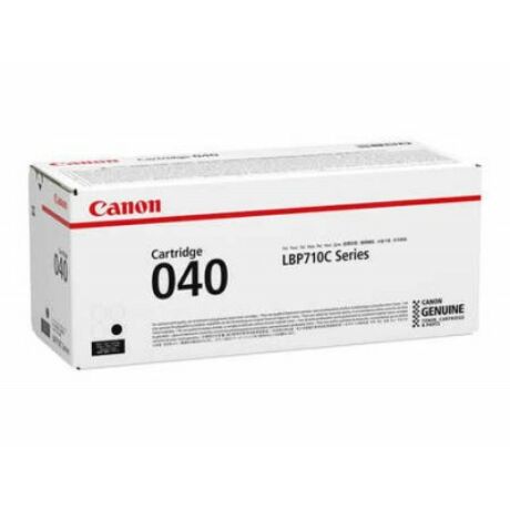 Canon CRG-040 (BK) (0460C001) [6,3K] Eredeti toner