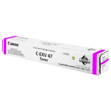 Canon C-EXV47 (Y) (CF8519B002AA) [21,5K] Eredeti toner