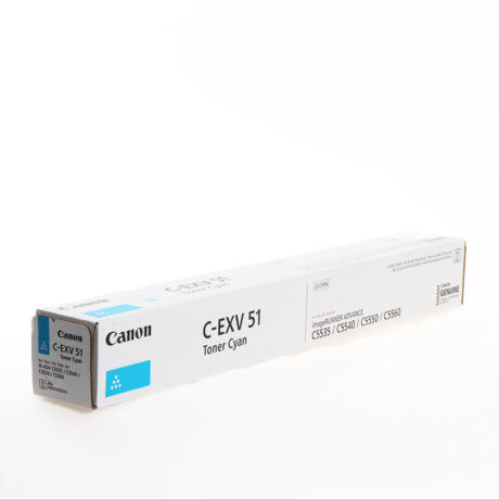Canon C-EXV51 (C) (CF0482C002AA) [60K] Eredeti toner