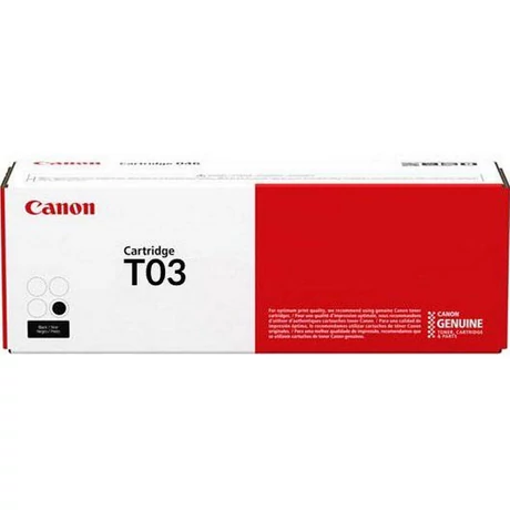 Canon T03 (BK) (2725C001) [51,5K] Eredeti toner