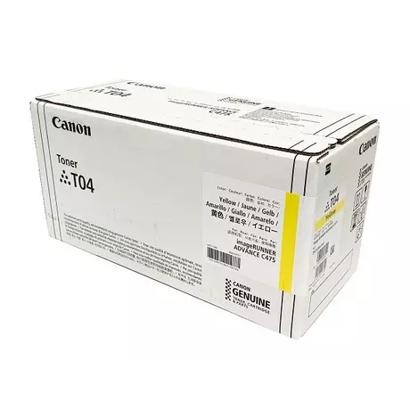 Canon T04 (Y) (2977C001AA) [27,5K] Eredeti toner