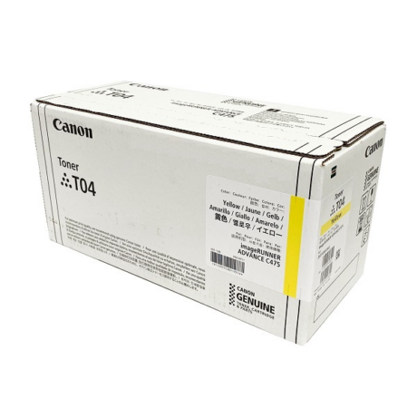 Canon T04 (Y) (2977C001AA) [27,5K] Eredeti toner