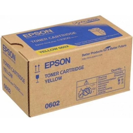 Epson C9300 (Y) (C13S050602) [7,5K] Eredeti toner