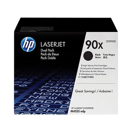 HP 90X (CE390XD) (Bk) [2x24k] eredeti toner duplacsomag