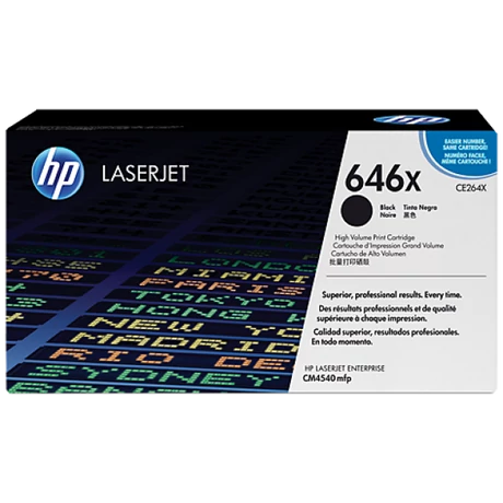 HP 646X (CE264X) (Bk) [17k] eredeti toner