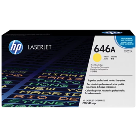 HP 646A (CF032A) (Y) [12,5k] eredeti toner