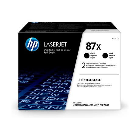 HP 28X (CF287XD) (Bk) [2x18k] eredeti toner duplacsomag