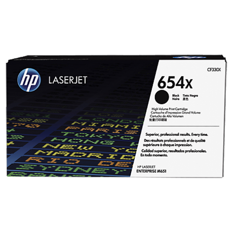 HP 654X (CF330X) (Bk) [20,5k] eredeti toner