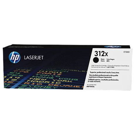 HP 312X (CF380X) (Bk) [4,4k] eredeti toner