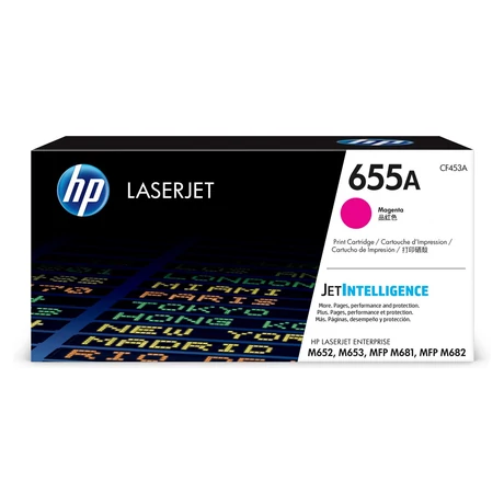 HP 655A (CF453A) (M) [10,5k] eredeti toner