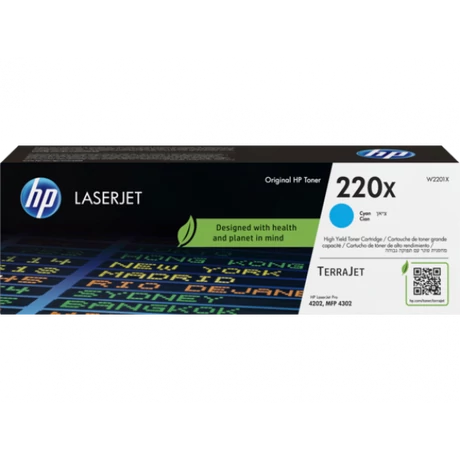 HP 220X (W2201X) (C) [5,5k] eredeti toner