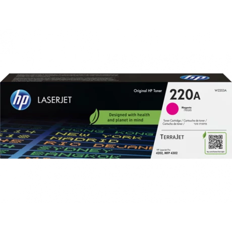 HP 220A (W2203A) (M) [1,8k] eredeti toner