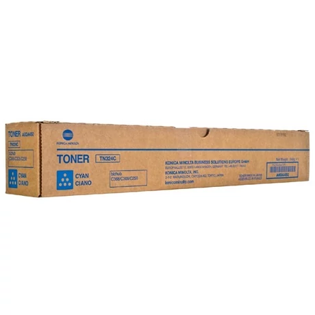 Konica Minolta BizHub C258 (TN324C/TN514) eredeti cyan toner (A8DA450)