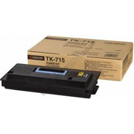 Kyocera TK-715 (BK) (1T02GR0EU0) [34K] Eredeti toner