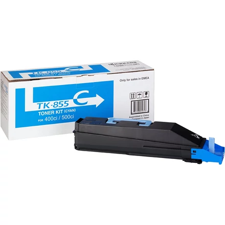Kyocera TK-855 (C) (1T02H7CEU0) [18K] Eredeti toner