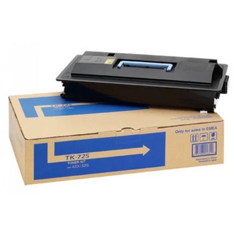 Kyocera TK-725 (BK) (1T02KR0NL0) [34K] Eredeti toner