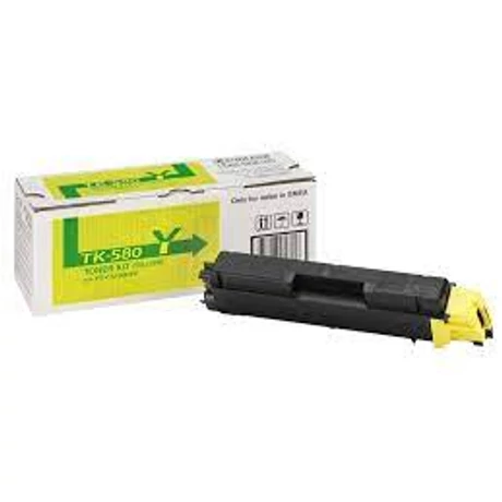 Kyocera TK-580 (Y) (1T02KTANL0) [2,8K] Eredeti toner