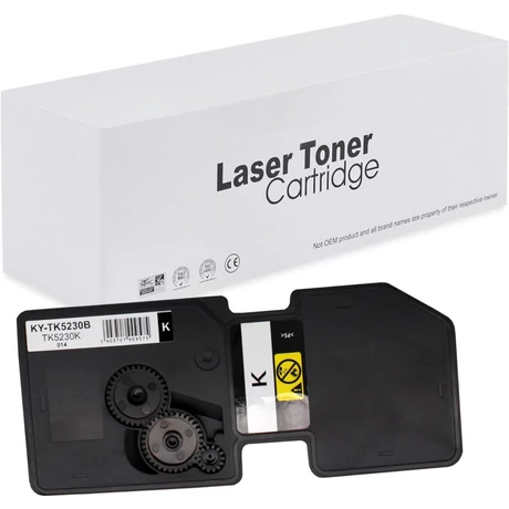 Kyocera TK-5230 BK [2,6k] kompatibilis toner /White Box/
